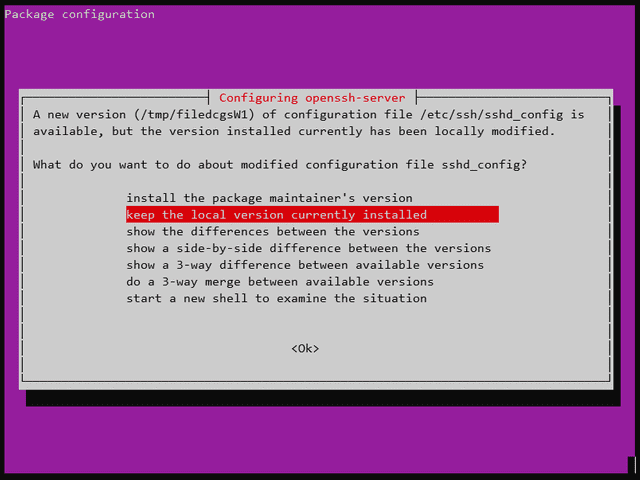 08 openssh servier config